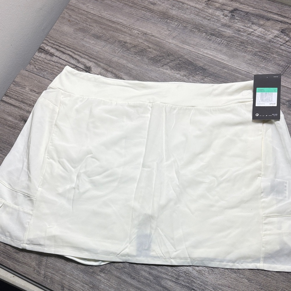 Nike Off White Ladies Large golf Tennis Flex Skort AV3651 133 NEW NWT